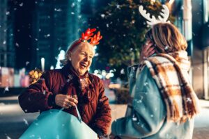 women laughing